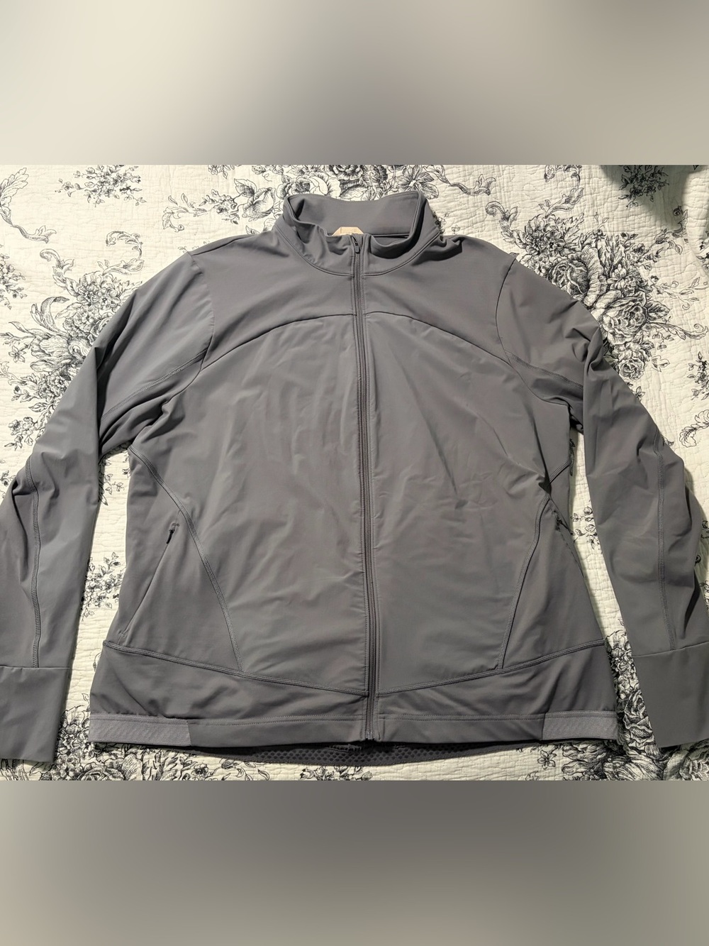 Duluth Trading Gray Full-Zip Active Jacket
